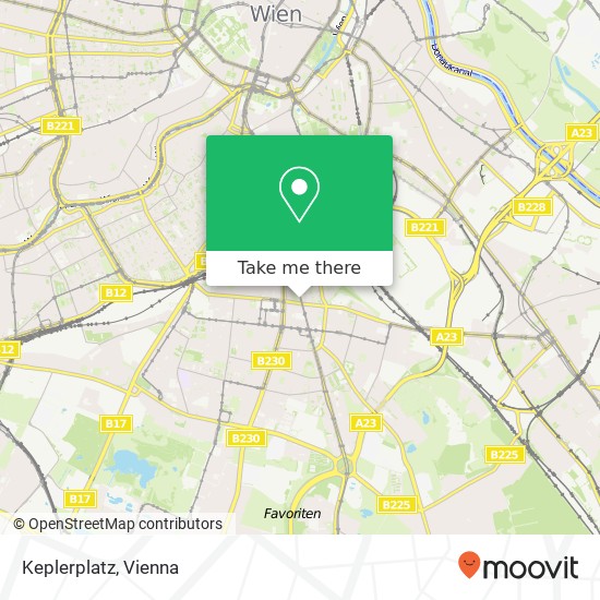 Keplerplatz map