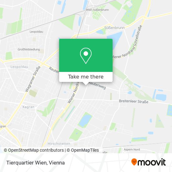 Tierquartier Wien map