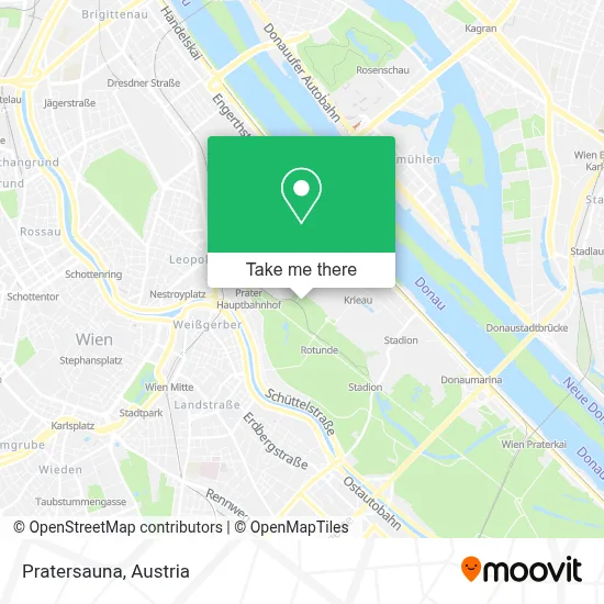 Pratersauna map