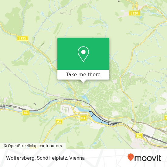 Wolfersberg, Schöffelplatz map