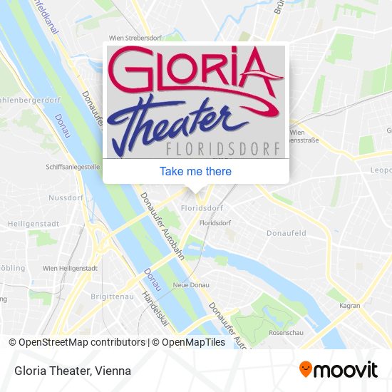 Gloria Theater map
