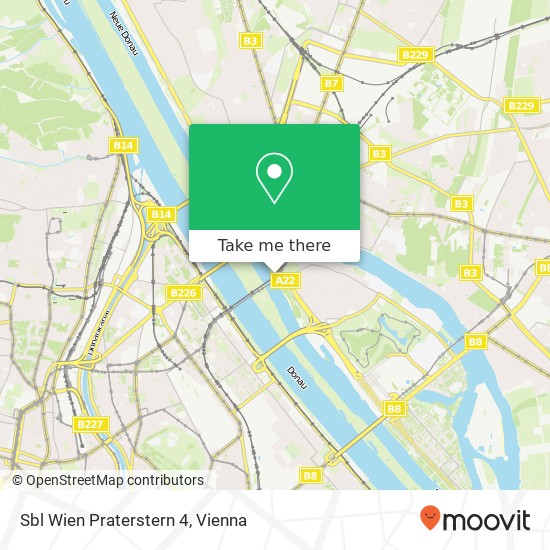 Sbl Wien Praterstern 4 map