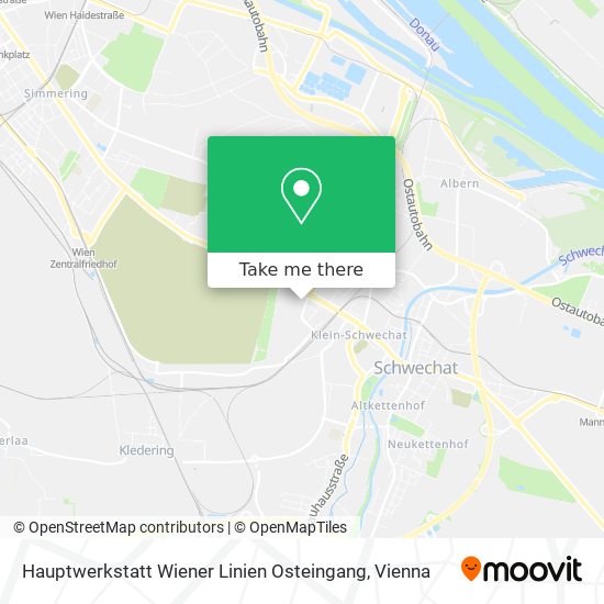 Hauptwerkstatt Wiener Linien Osteingang map