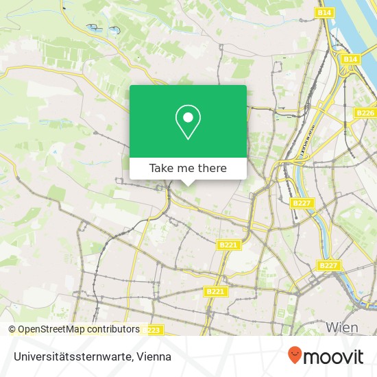 Universitätssternwarte map