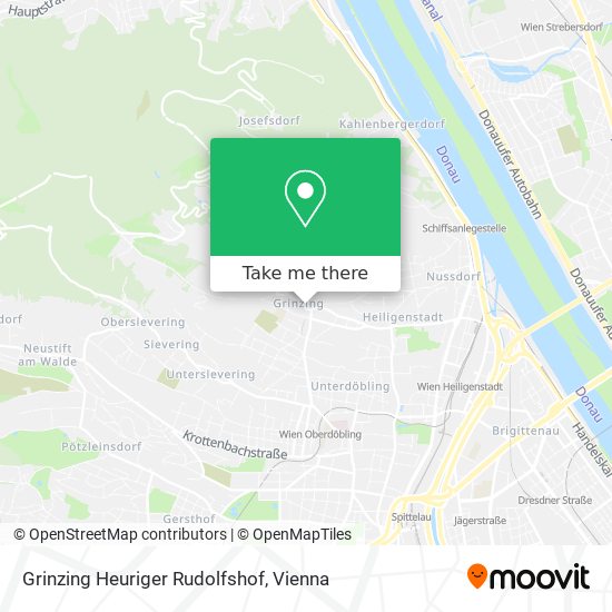 Grinzing Heuriger Rudolfshof map