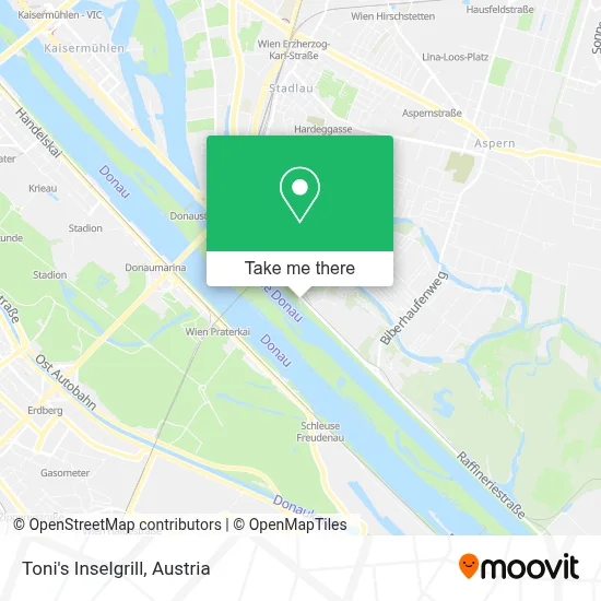 Toni's Inselgrill map