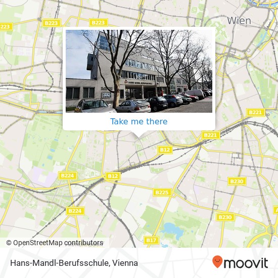 Hans-Mandl-Berufsschule map