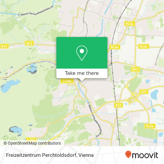 Freizeitzentrum Perchtoldsdorf map