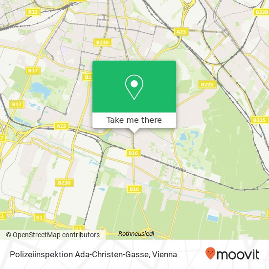 Polizeiinspektion Ada-Christen-Gasse map
