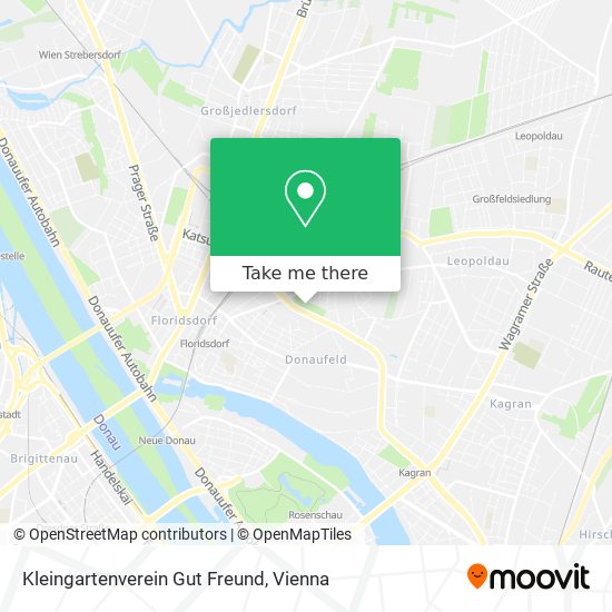 Kleingartenverein Gut Freund map