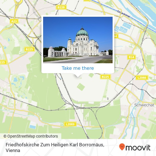 Friedhofskirche Zum Heiligen Karl Borromäus map