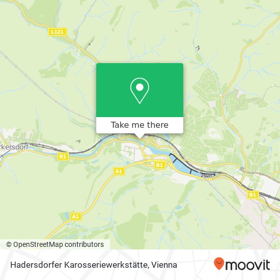 Hadersdorfer Karosseriewerkstätte map