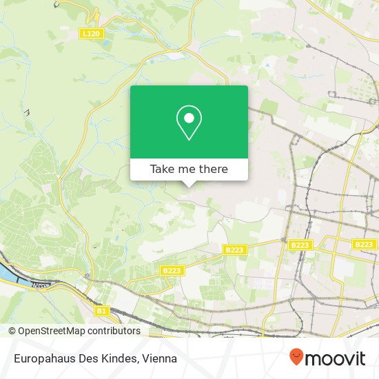 Europahaus Des Kindes map