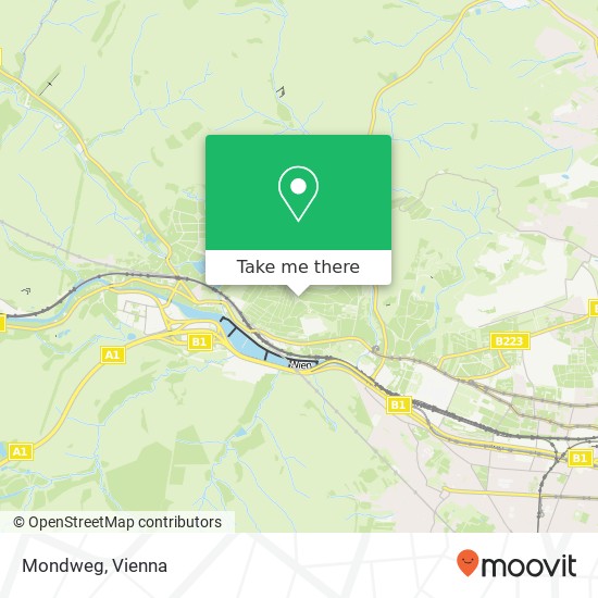 Mondweg map