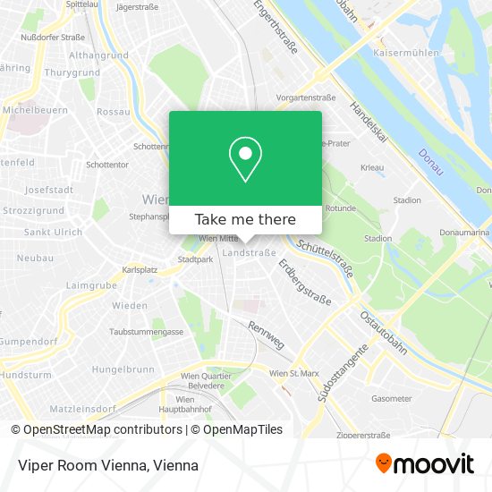 Viper Room Vienna map