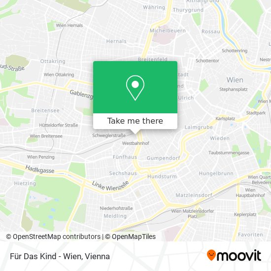 Für Das Kind - Wien map