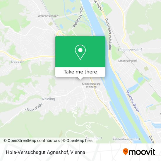 Hbla-Versuchsgut Agneshof map