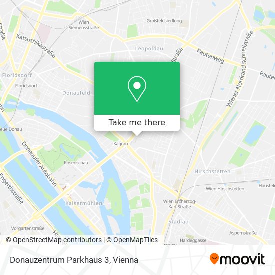 Donauzentrum Parkhaus 3 map