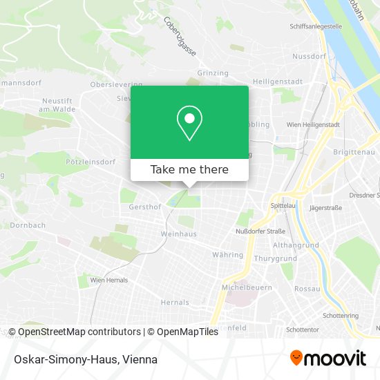 Oskar-Simony-Haus map