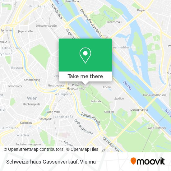 Schweizerhaus Gassenverkauf map