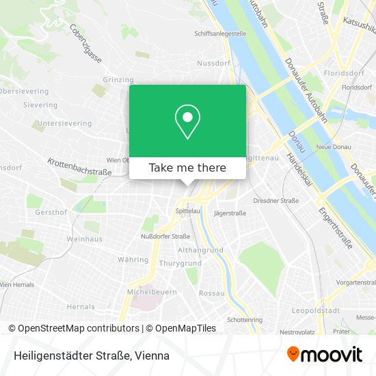 Heiligenstädter Straße map