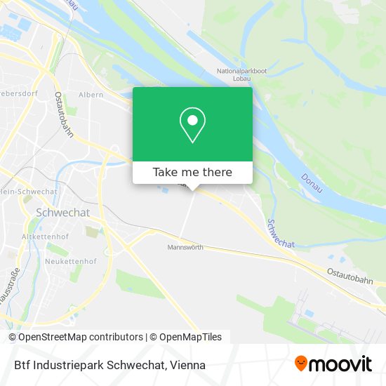 Btf Industriepark Schwechat map