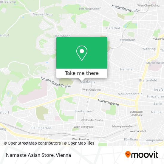 Namaste Asian Store map