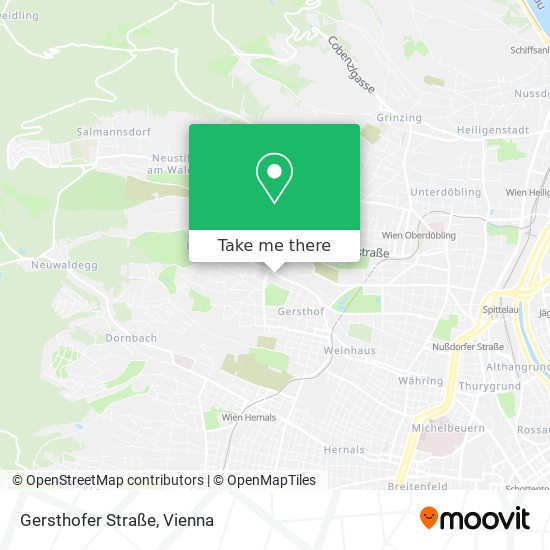 Gersthofer Straße map