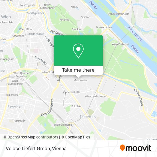 Veloce Liefert Gmbh map