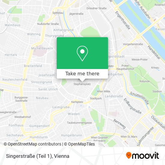 Singerstraße (Teil 1) map