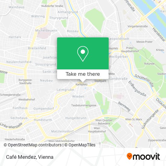 Café Mendez map