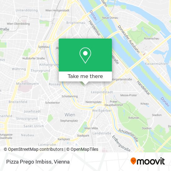 Pizza Prego Imbiss map