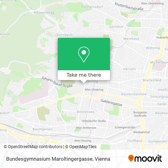 Bundesgymnasium Maroltingergasse map