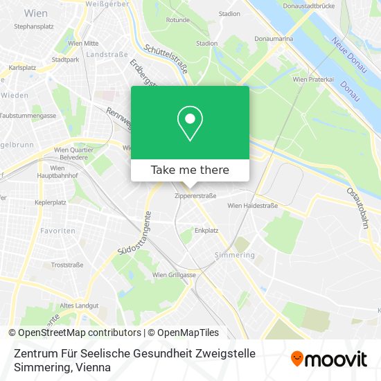 Zentrum Für Seelische Gesundheit Zweigstelle Simmering map