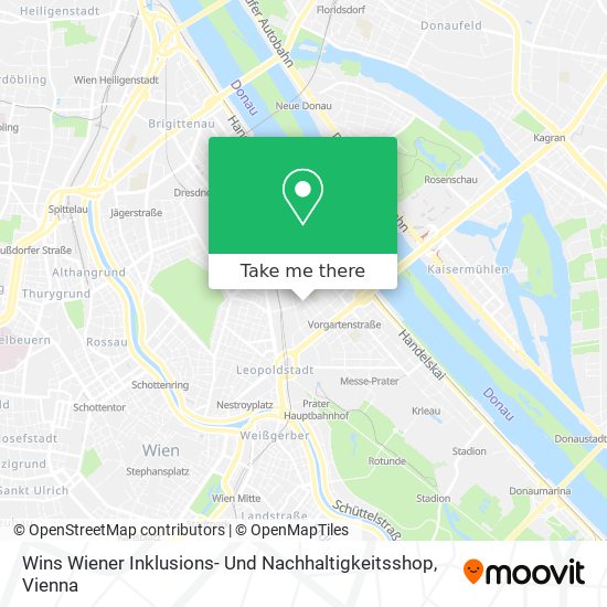 Wins Wiener Inklusions- Und Nachhaltigkeitsshop map
