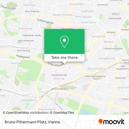 Bruno-Pittermann-Platz map