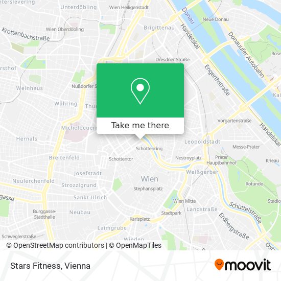 Stars Fitness map