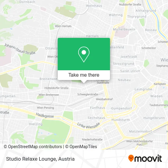 Studio Relaxe Lounge map