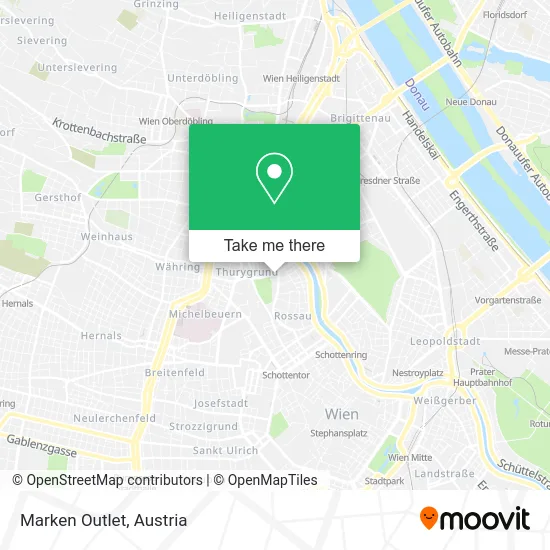 Marken Outlet map