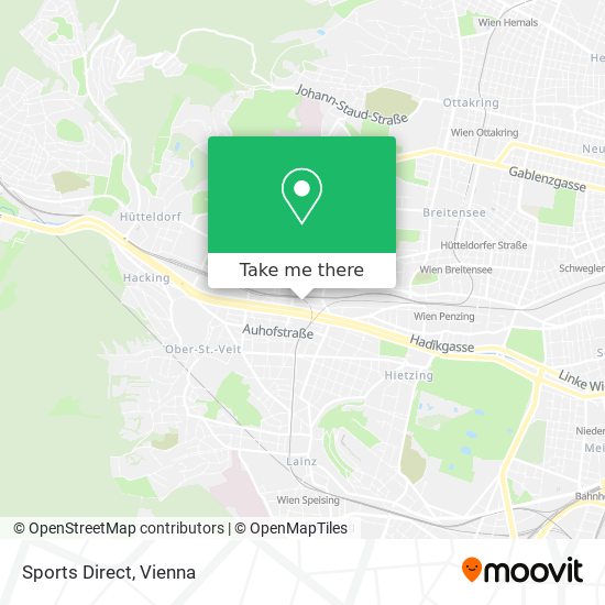 Sports Direct map