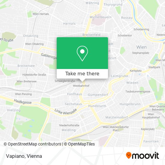 Vapiano map