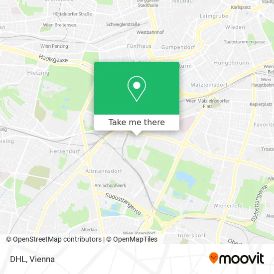 DHL map