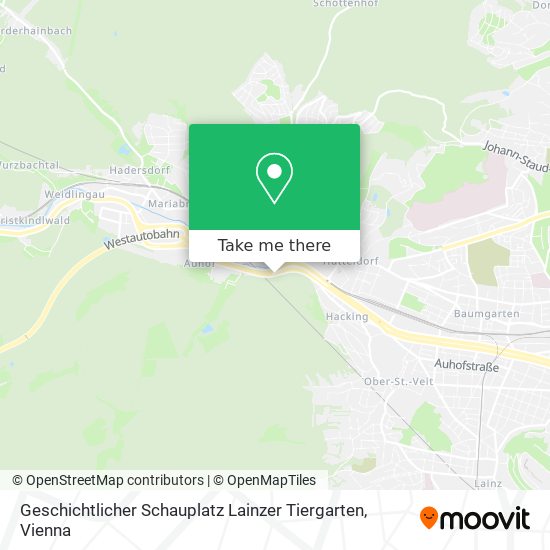 Geschichtlicher Schauplatz Lainzer Tiergarten map