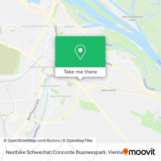 Nextbike Schwechat / Concorde Businesspark map