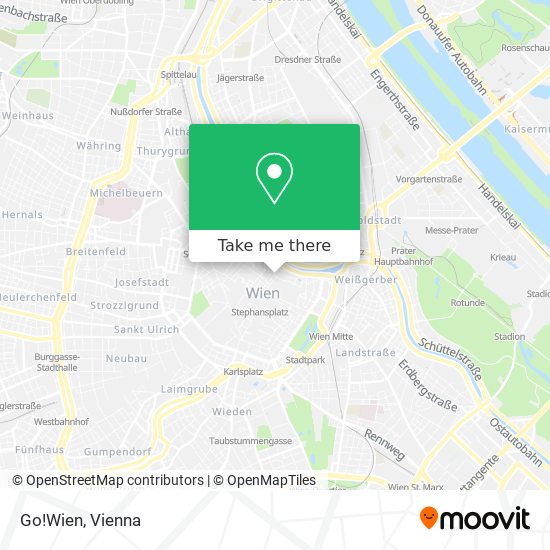 Go!Wien map