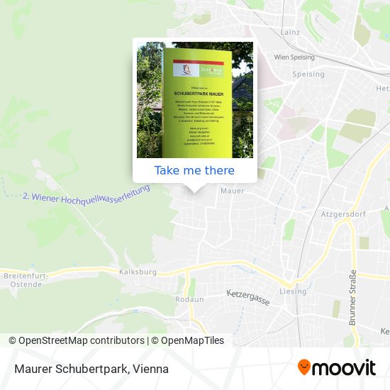 Maurer Schubertpark map