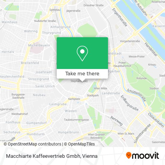 Macchiarte Kaffeevertrieb Gmbh map