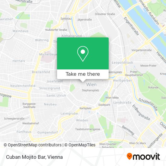 Cuban Mojito Bar map