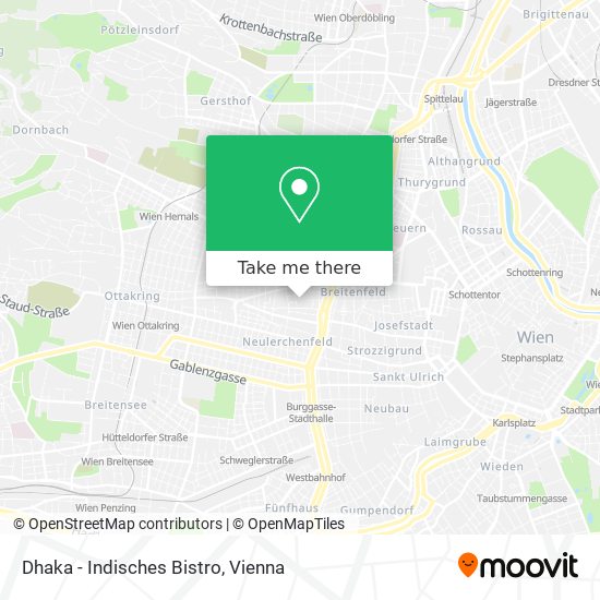 Dhaka - Indisches Bistro map