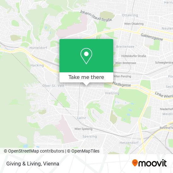 Giving & Living map